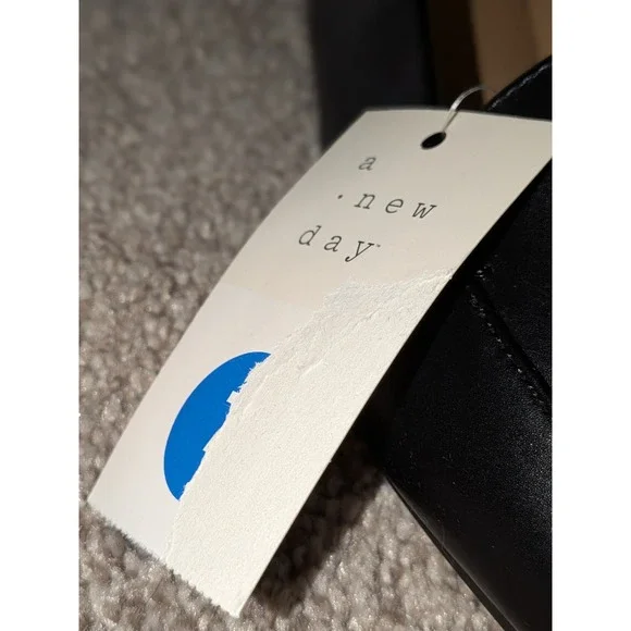 A New Day Black‎ Pointed Toe Loafer Flats Women's Size 7 Memory Foam NEW - Picture 4 of 7